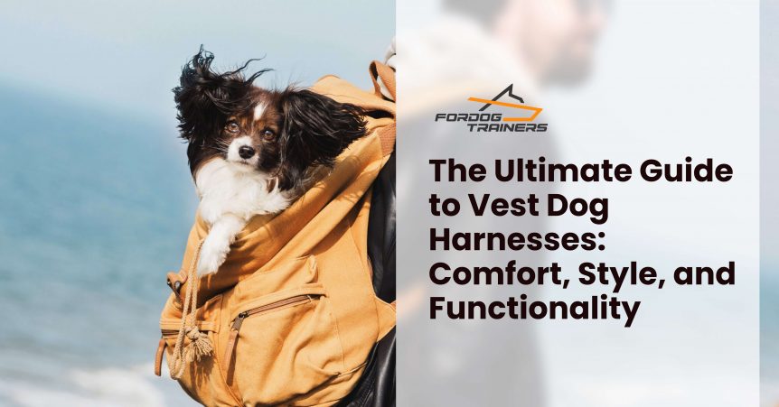 The Ultimate Guide to Vest Dog Harnesses_ Comfort, Style, and Functionality