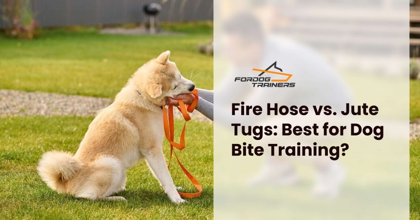 Fire Hose vs. Jute Tugs_ Best for Dog Bite Training_