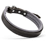 Padded Leather Dog Collar for Agitation Training 1 inch (2.5cm) width