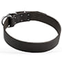 Heavy Duty Leather Dog Collar 1.5 inch (3.8cm) width