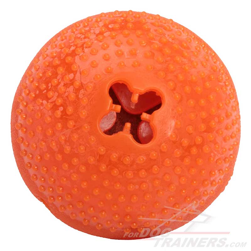 dog rubber treat ball
