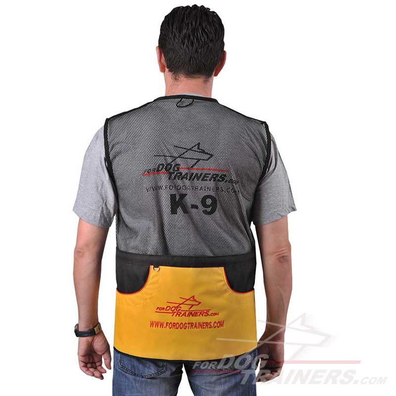 Order air ventilated dog training vest