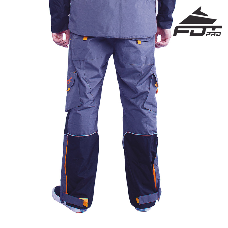 Pro Pants Dark Grey Color with Orange Trim Presented by FDT Pro Buy ...