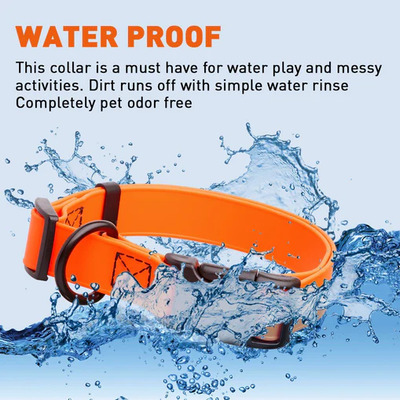 Biothane Waterproof Collar with Quick Release Buckle