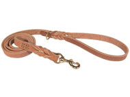 Classy light-brown HS Dog Leash