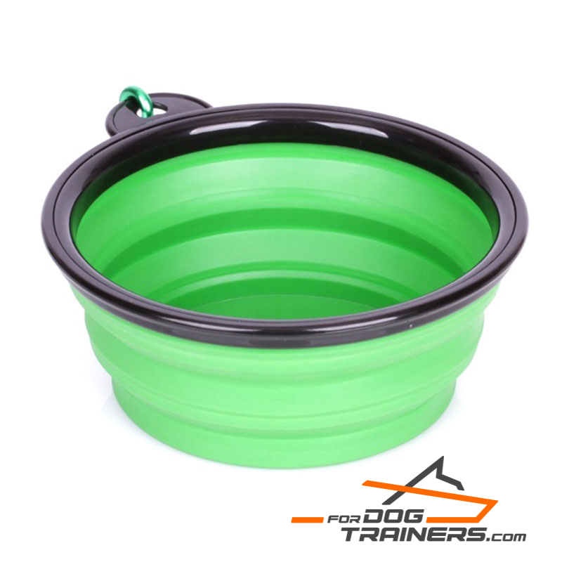 Green Abyss Collapsible Polymer Dog Bowl (Small Size) [KA41#1073 Polymer  bowl for dog] - $8.99 : Best quality dog supplies at crazy reasonable  prices - harnesses, leashes, collars, muzzles and dog training equipment