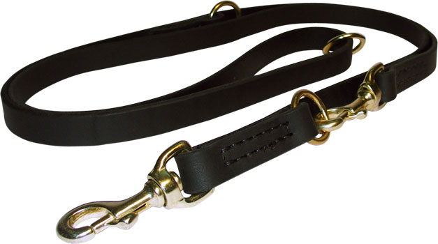 1pc All-in-one Dog Leash, Competition Level Training Leather